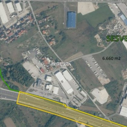 Građevinsko zemljište, Zagreb (Sesvete), 6660 m2