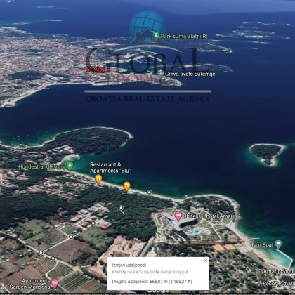 Vikend zemljište, Rovinj (Monsena), 370 m2 (prodaja)